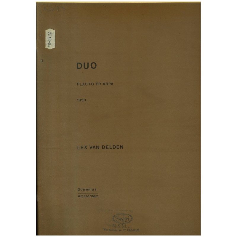 Lex Van Delden, Duo