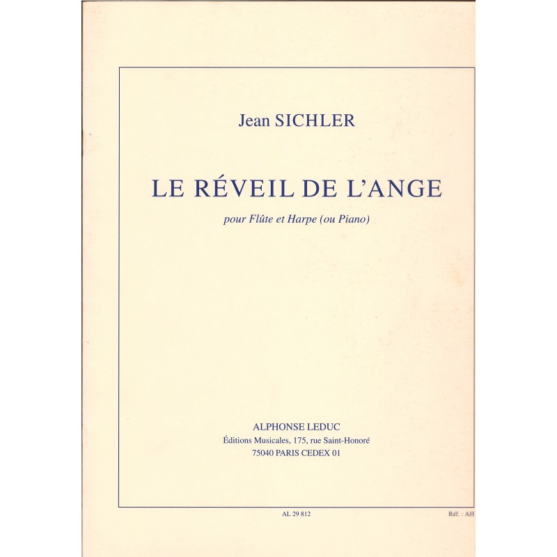 Jean Sichler, Le réveil de l'ange