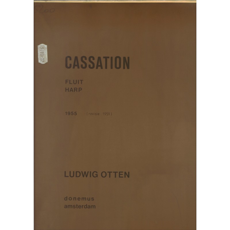 Ludwig Otten, Cassation