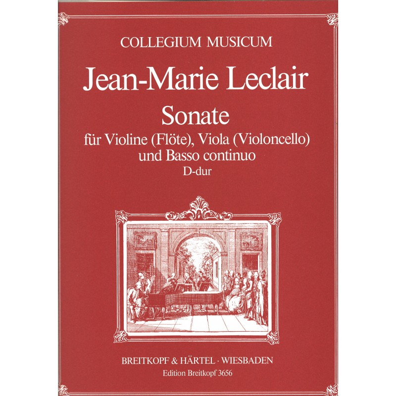 Jean-Marie Leclair, Sonate