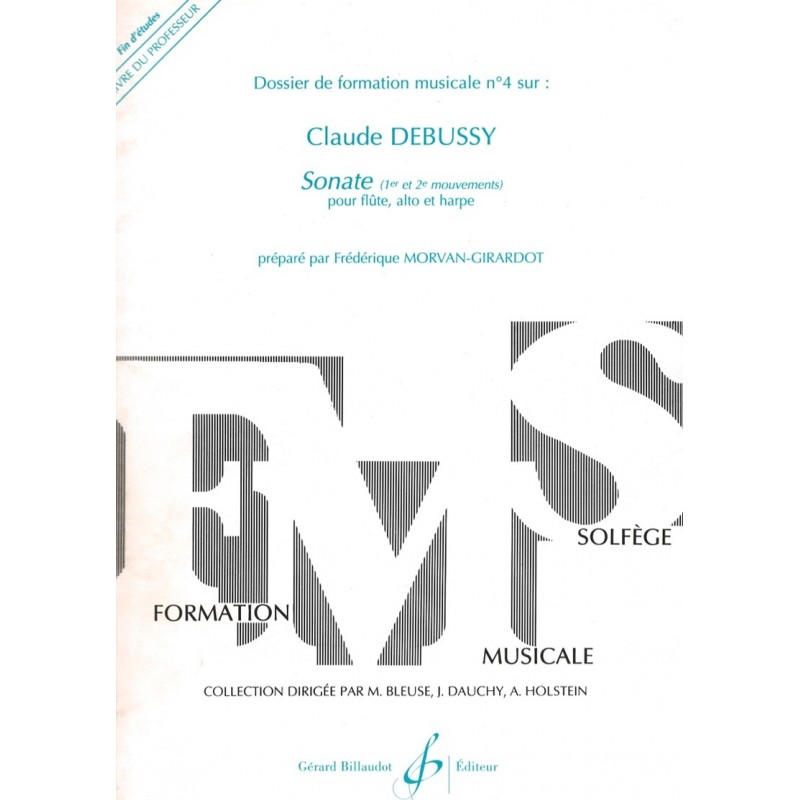 Claude Debussy, Sonate (1er et 2e mouvements)