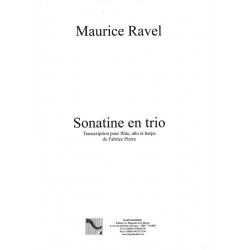 Maurice Ravel, sonatine en trio