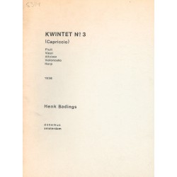 Henk Badings, Kwintet n°3 (Capriccio)