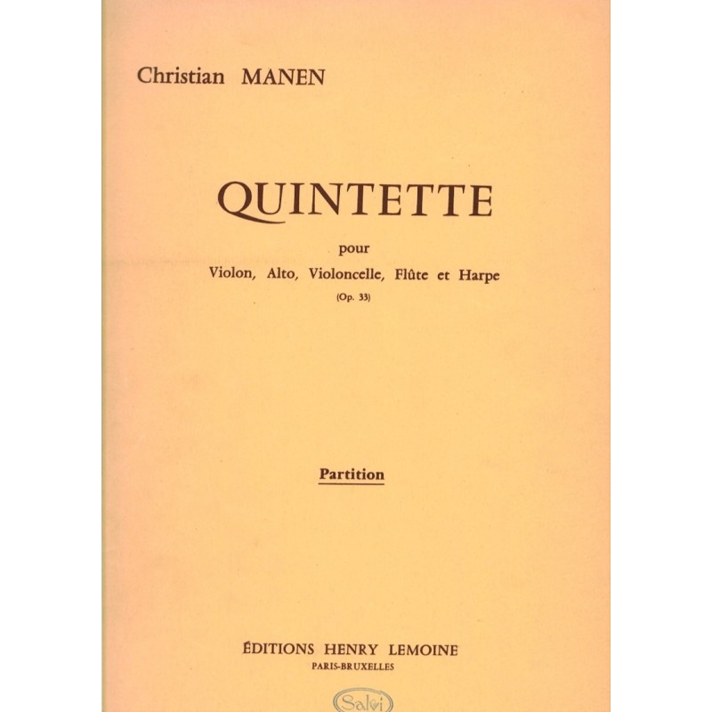 Christian Manen, Quintette
