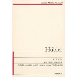 Klaus-K. Hübler, Riflessi per cinque strumenti