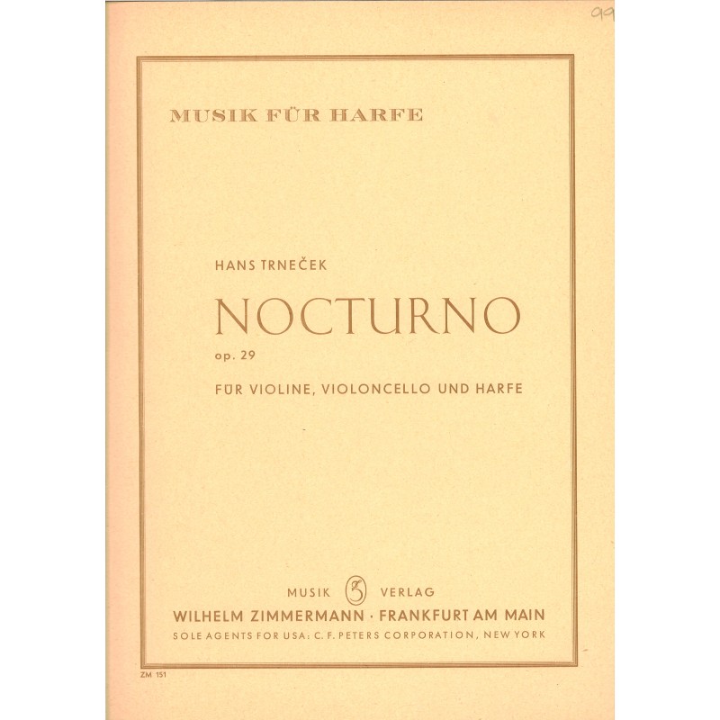 Hans Trnecek, Nocturno, Op. 29