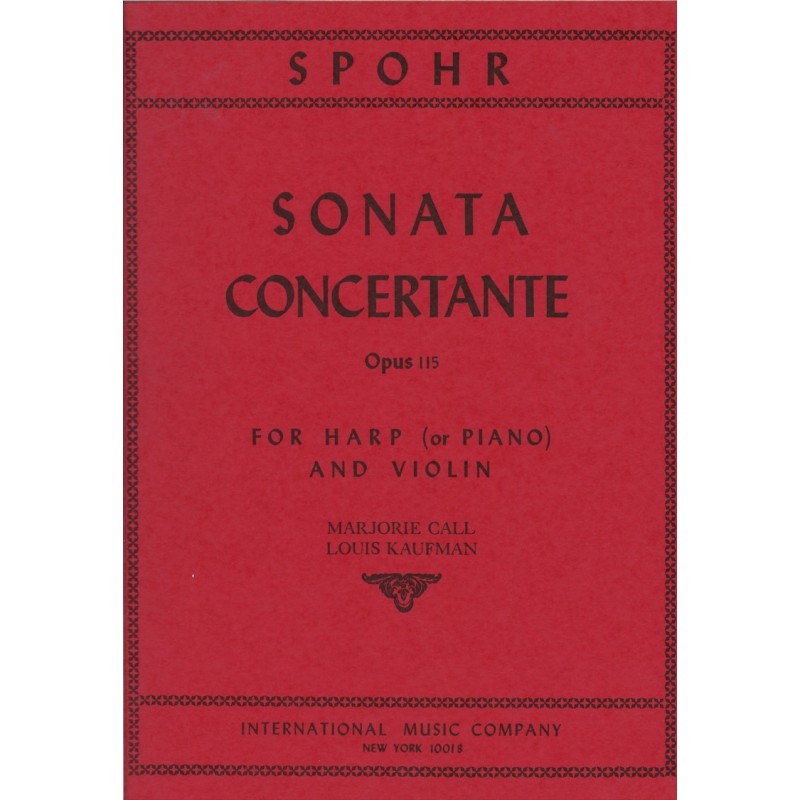 Spohr, Sonata Concertante, Opus 115