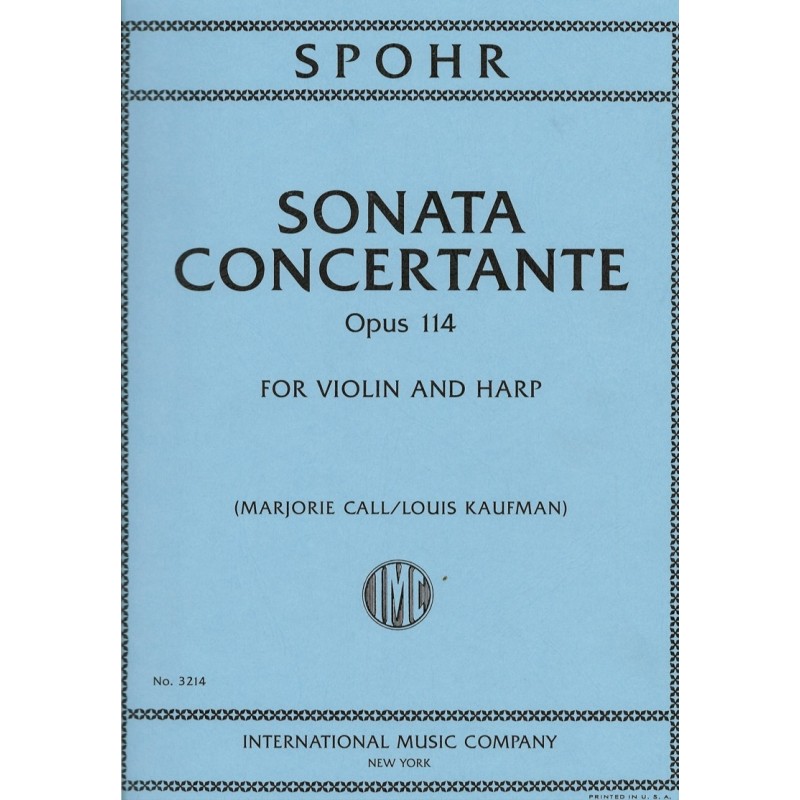 Spohr, Sonata Concertante, Opus 114