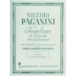 Niccolo Paganini, Kompositionen für Gitarre und Streichinstrumente