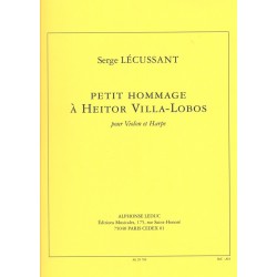 Serge Lécussant, Petit hommage à Heitor Villa-Lobos