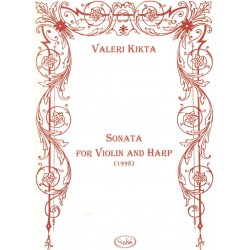 Valeri Kikta, Sonata for Violin and Harp