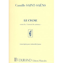 Camille Saint-Saëns, Le Cygne, extrait du "Carnaval des animaux"