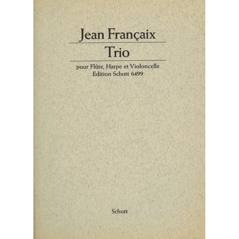 Jean Françaix, Trio