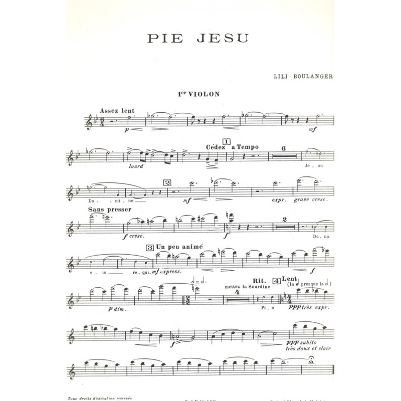 Lili Boulanger, Pie Jesu
