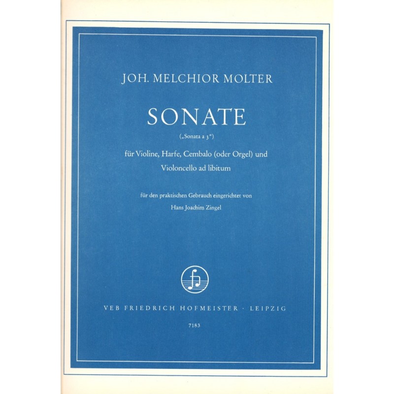 Joh. Melchior Molter, Sonate