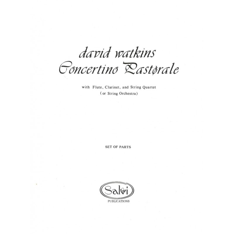 David Watkins, Concertino Pastorale