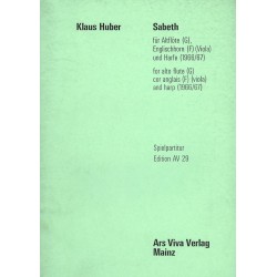 Klaus Huber, Sabeth