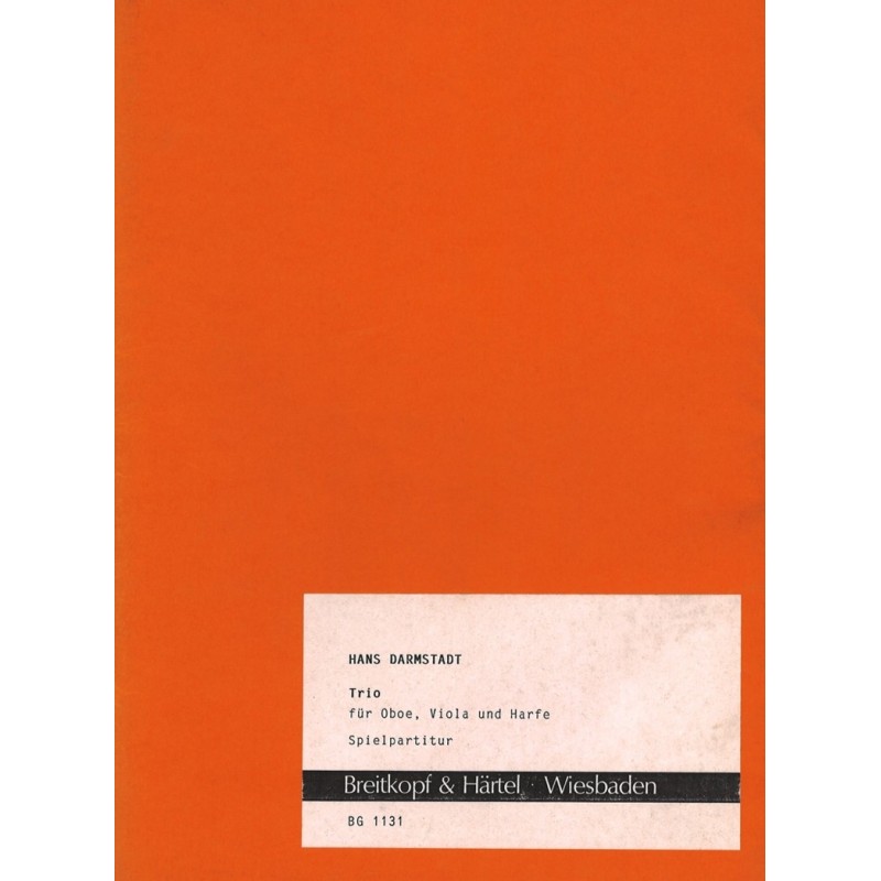 Hans Darmstadt, Trio