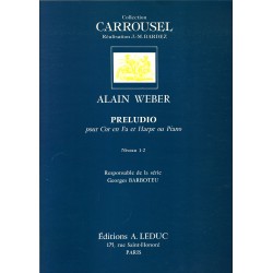Alain Weber, Preludio
