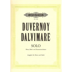 Duvernoy Dalvimare, Solo