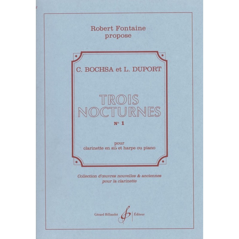 Bochsa et Duport, Trois Nocturnes, No. I