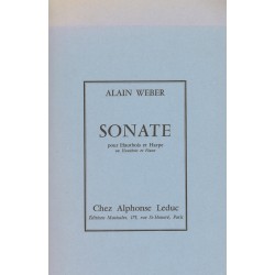 Alain Weber, Sonate