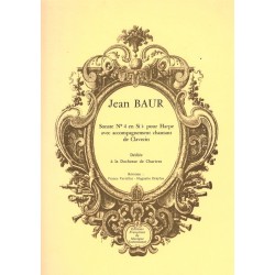 Jean Baur, Sonate no. 4 en Si b pour Harpe