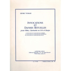 Henri Tomasi, Invocations et Danse Rituelles