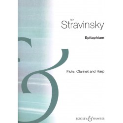 Igor Stravinsky, Epitaphium