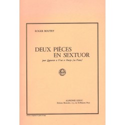 Roger Boutry, Deux pièces en sextuor