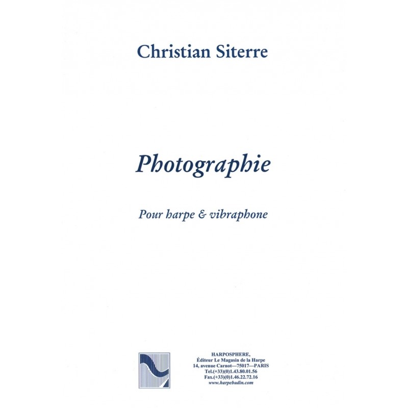 Christian Siterre, Photographie