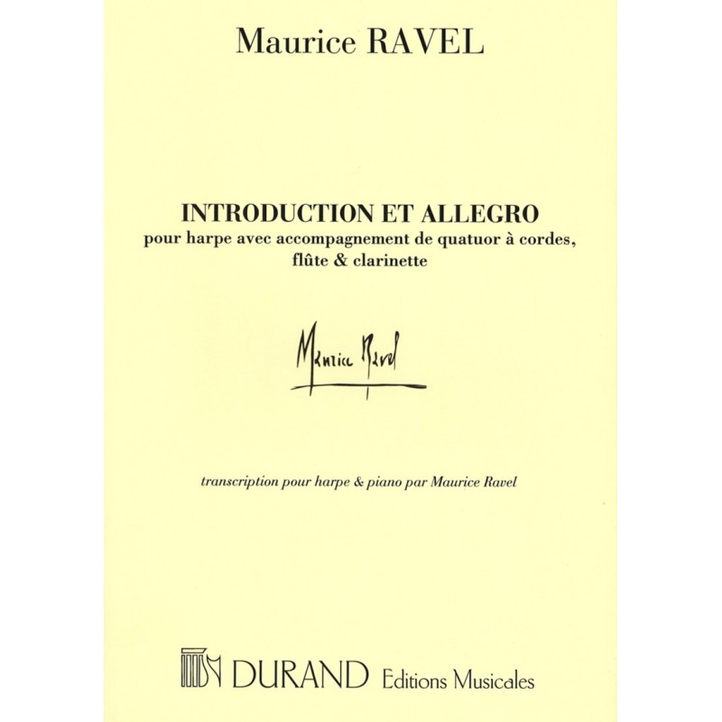 Maurice Ravel, Introduction et Allegro