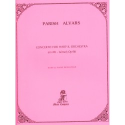 Parish Alvars, Concerto for Harp & Orchestra, Op. 98