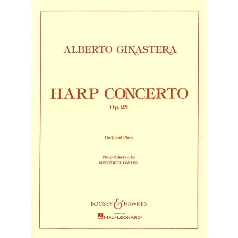 Alberto Ginastera, Harp Concerto, Op. 25