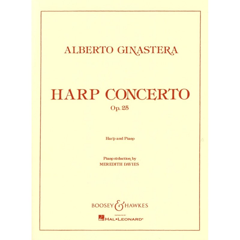 Alberto Ginastera, Harp Concerto, Op. 25