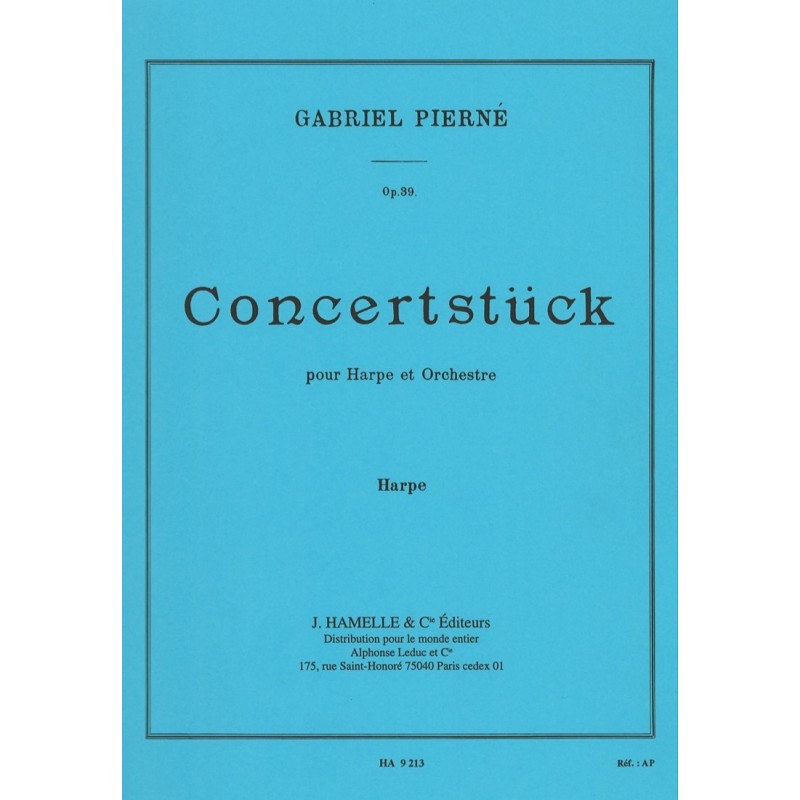 Gabriel Pierné, Concertstück, Op. 39