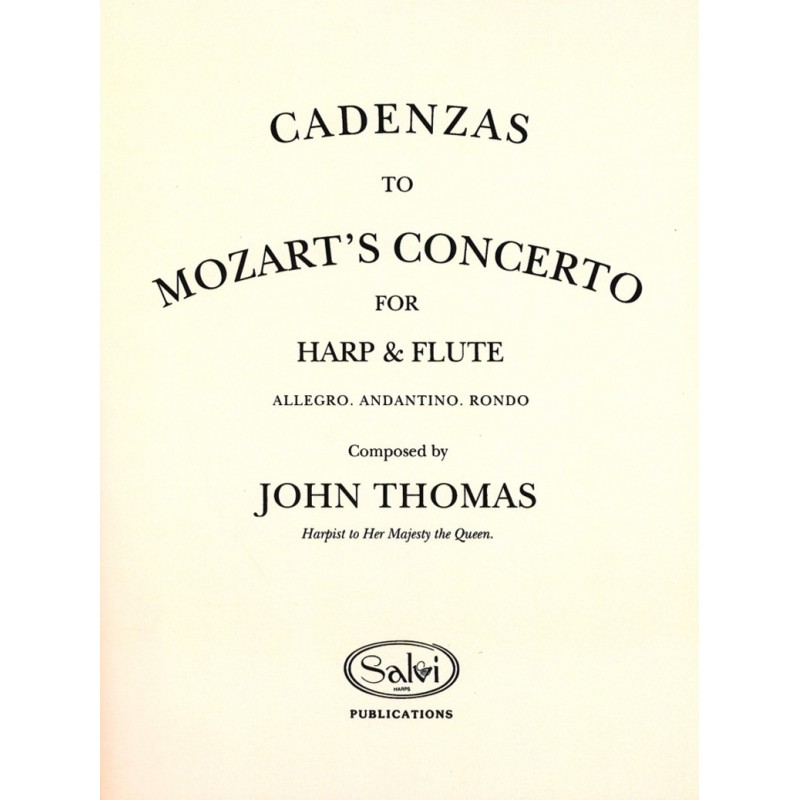 John Thomas, Cadenzas to Mozart's Concerto