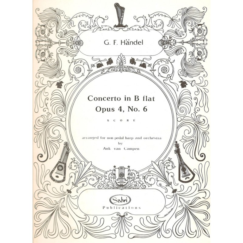 G. F. Händel, Concerto in B flat, Opus 4, No. 6