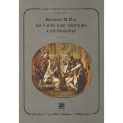 Georg Christoph Wagenseil, Konzer G-Dur für Harfe oder Cembalo und Streicher