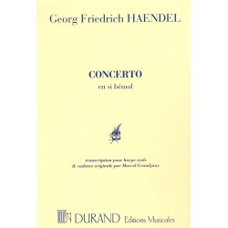 Georg Friedrich Haendel, Concerto en si bémol