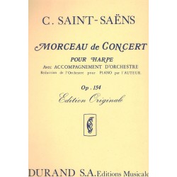 C. Saint-Saëns, Morceau de Concert, Op. 154