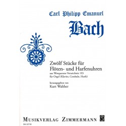 Carl Philipp Emanuel Bach, Douze pièces