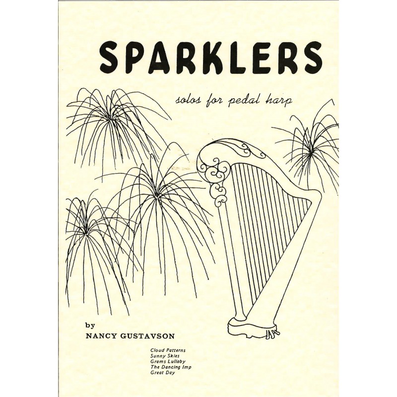 Nancy Gustavson, Sparklers, Solos for pedal harp