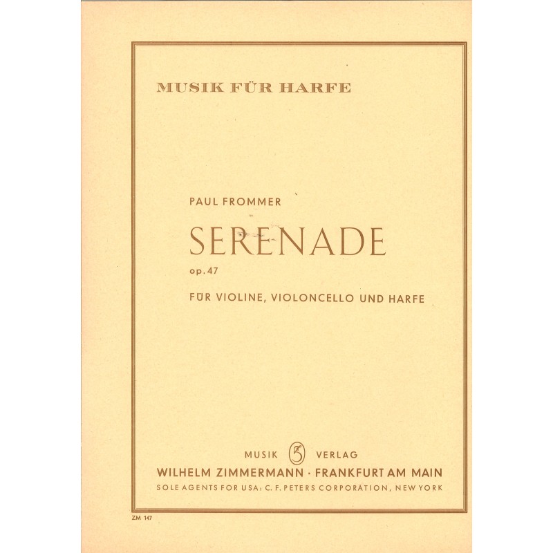 Paul Frommer, SERENADE