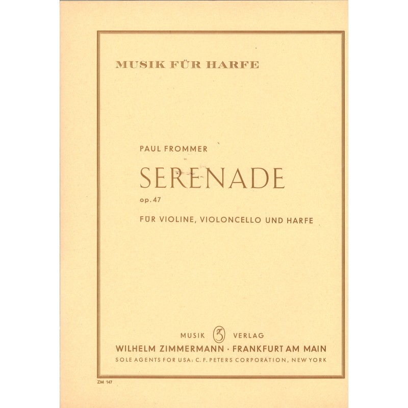 Paul Frommer, SERENADE