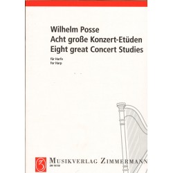 Wilhelm Posse, 8 études de concert