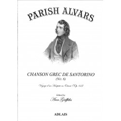 Parish Alvars, Chanson Grec De Santorino