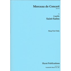 Camille Saint-Saëns - Morceau de Concert - Opus 154 - Harpe Seule
