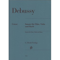 Claude Debussy - Sonate pour Flute, Violon et Harpe