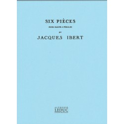 Jacques Ibert - Six Pièces pour Harpe à Pédales